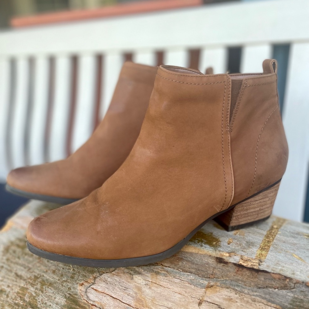 Aqua College, Brown, Waterproof, Booties, size 8.5